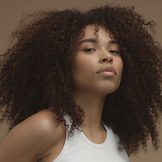 Curly hair extension